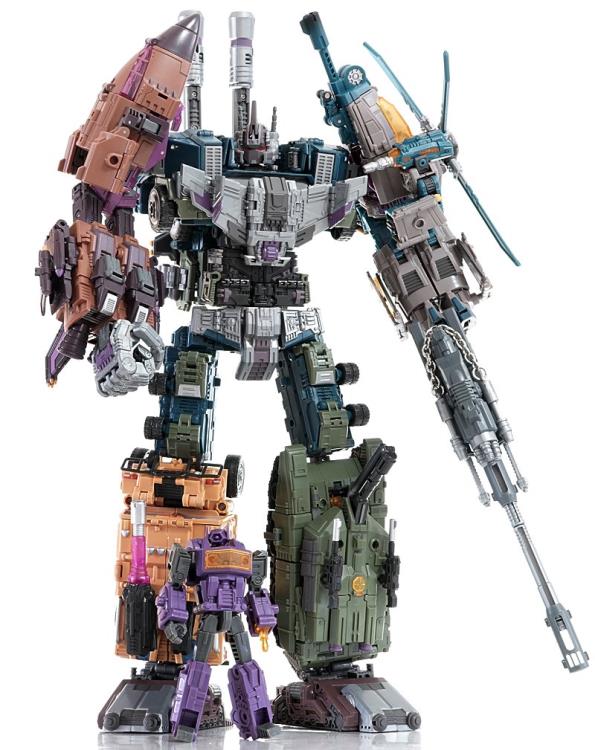 Warbotron WB01 Combiner Set of 5 Figures Gallery Image 3