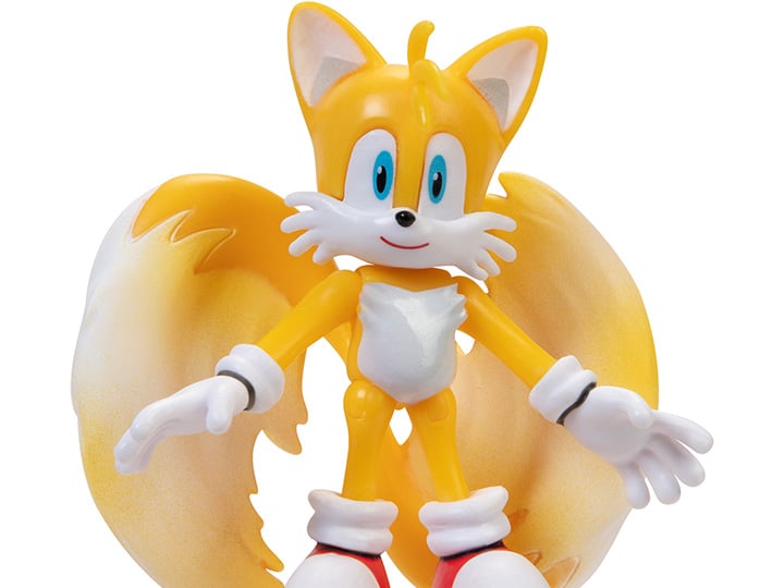 Sonic The Hedgehog 2.5" Modern Tails Figure Gallery Image 1
