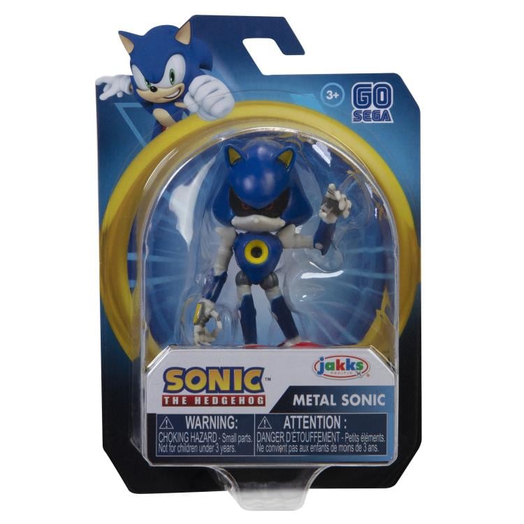 Sonic The Hedgehog 2.5" Modern Metal Sonic Figure Gallery Image 4