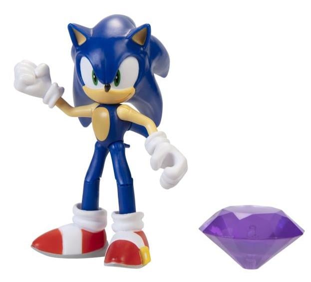Sonic The Hedgehog 4" Sonic with Chaos Emerald Gallery Image 3