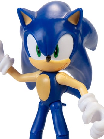 Sonic The Hedgehog 4" Sonic with Chaos Emerald Gallery Image 2