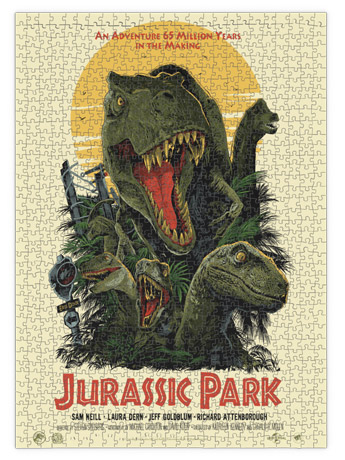 Jurassic Park 1000-Piece Puzzle Gallery Image 2