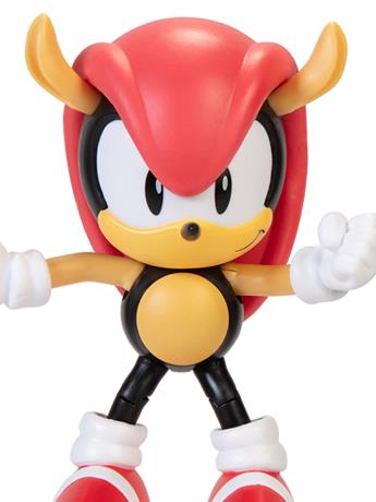 Sonic The Hedgehog 4" Mighty with 1 up Monitor Gallery Image 2