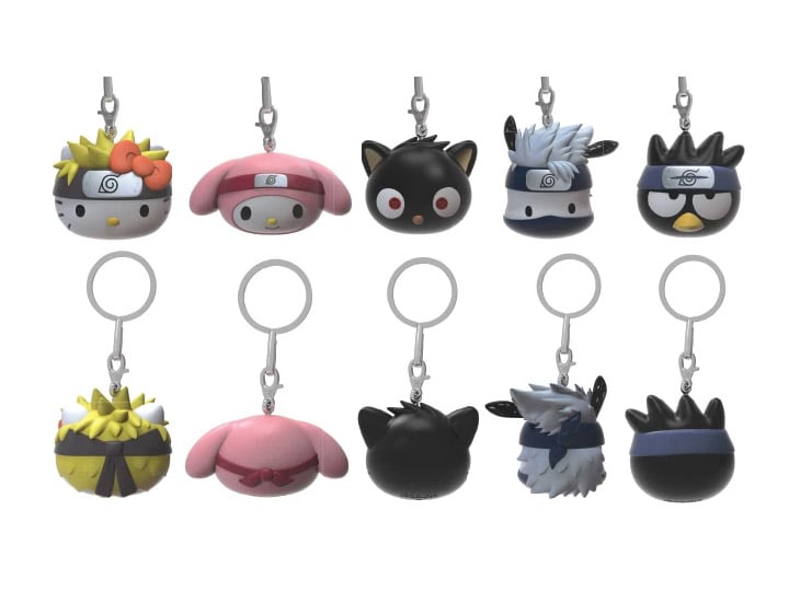 Naruto x Hello Kitty Random Keychain Gallery Image 1