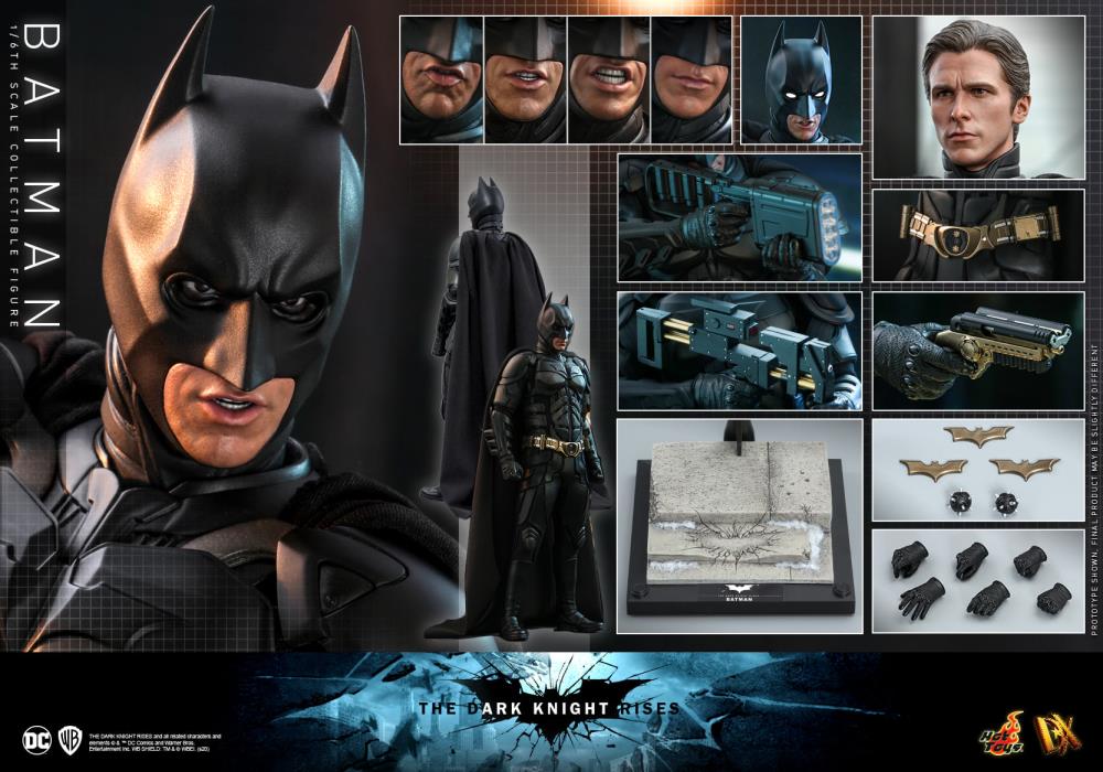 The Dark Knight Rises DX19 Batman 1/6 Scale Collectible Figure (Reissue) Gallery Image 20