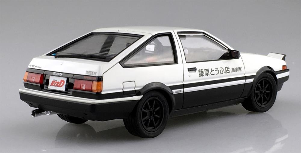 Initial D Takumi Fujwara's AE86 Trueno (Volume 1 Ver.) 1/24 Scale Model Kit Gallery Image 4