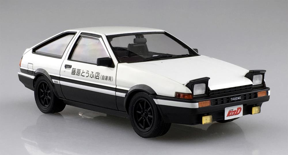 Initial D Takumi Fujwara's AE86 Trueno (Volume 1 Ver.) 1/24 Scale Model Kit Gallery Image 3