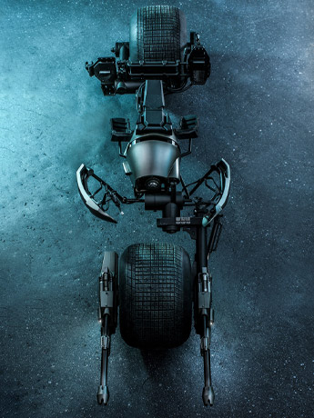 The Dark Knight Rises MMS591 Bat-Pod 1/6 Scale Scale Collectible (Reissue) Gallery Image 2