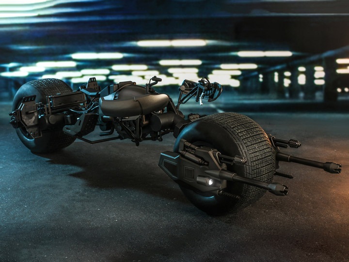 The Dark Knight Rises MMS591 Bat-Pod 1/6 Scale Scale Collectible (Reissue) Gallery Image 1