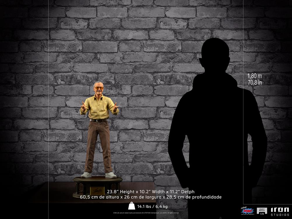 Stan Lee Legacy Replica 1/4 Scale Limited Edition Statue Gallery Image 14