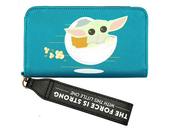 The Mandalorian Grogu Phone Wallet Wristlet Gallery Image 1