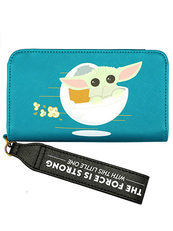 The Mandalorian Grogu Phone Wallet Wristlet Gallery Image 2