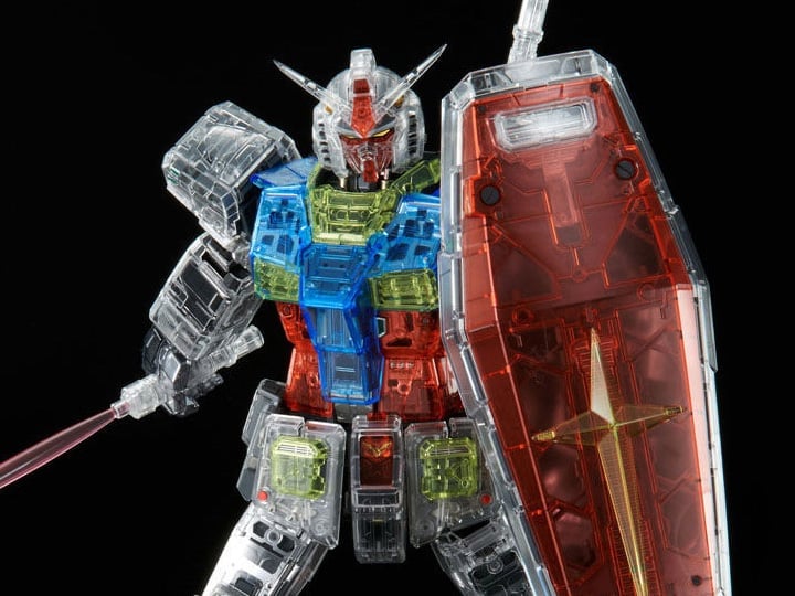Gundam PG Unleashed 1/60 RX-78-2 Gundam (Clear Color Body) Exclusive Accessory Set Gallery Image 1
