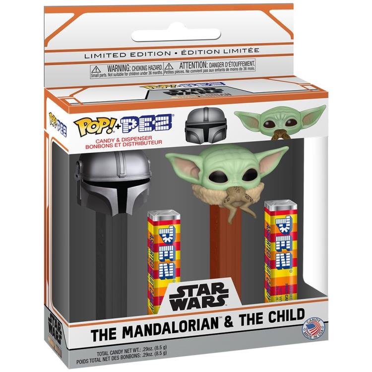 Pop! PEZ: Star Wars - The Mandalorian & The Child Two-Pack Gallery Image 3