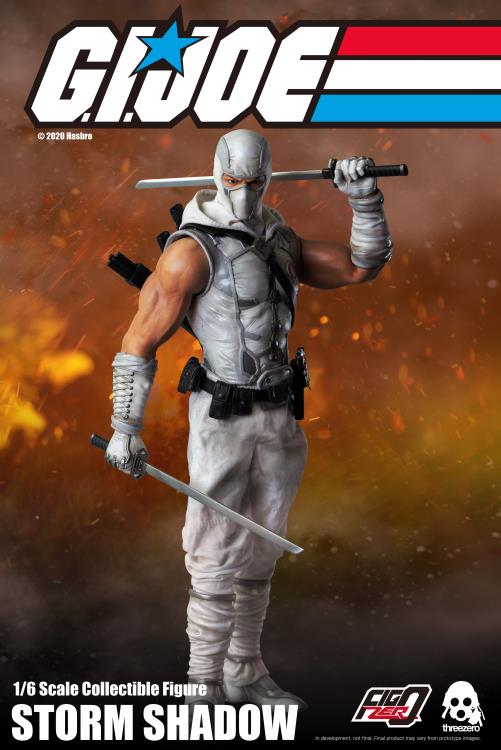 G.I. Joe FigZero Storm Shadow 1/6 Scale Collectible Figure Gallery Image 6