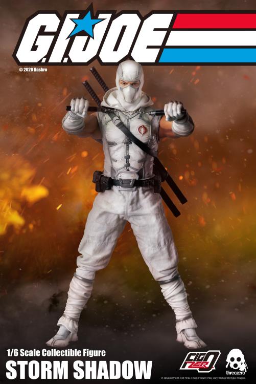 G.I. Joe FigZero Storm Shadow 1/6 Scale Collectible Figure Gallery Image 8