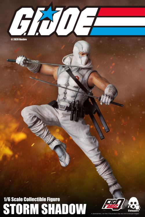 G.I. Joe FigZero Storm Shadow 1/6 Scale Collectible Figure Gallery Image 4