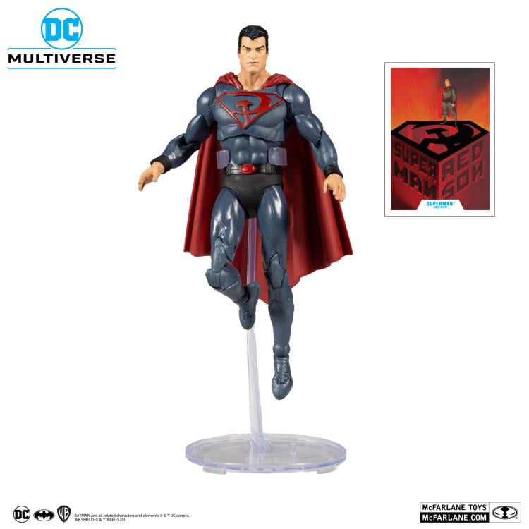 Superman: Red Son DC Multiverse Superman Action Figure Gallery Image 8