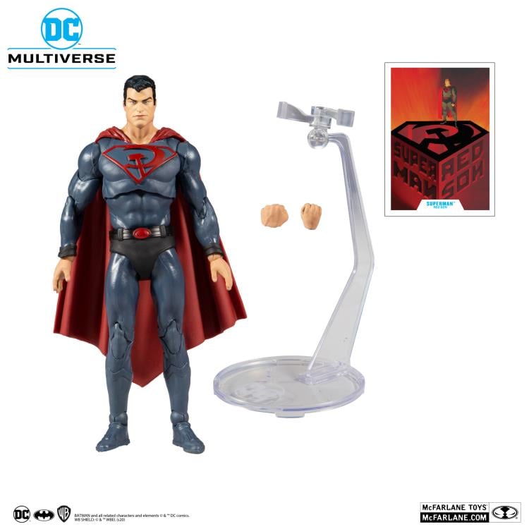 Superman: Red Son DC Multiverse Superman Action Figure Gallery Image 9