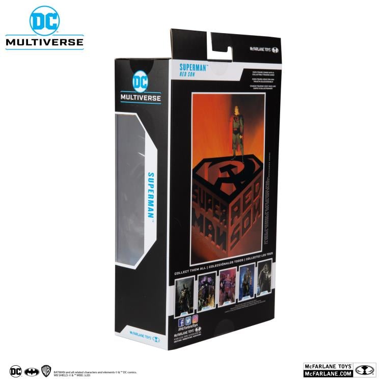 Superman: Red Son DC Multiverse Superman Action Figure Gallery Image 11