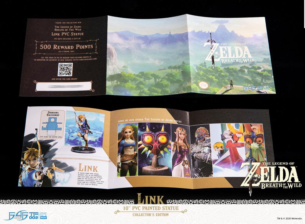 The Legend of Zelda: Breath of the Wild Link Statue Collector's Edition Gallery Image 20