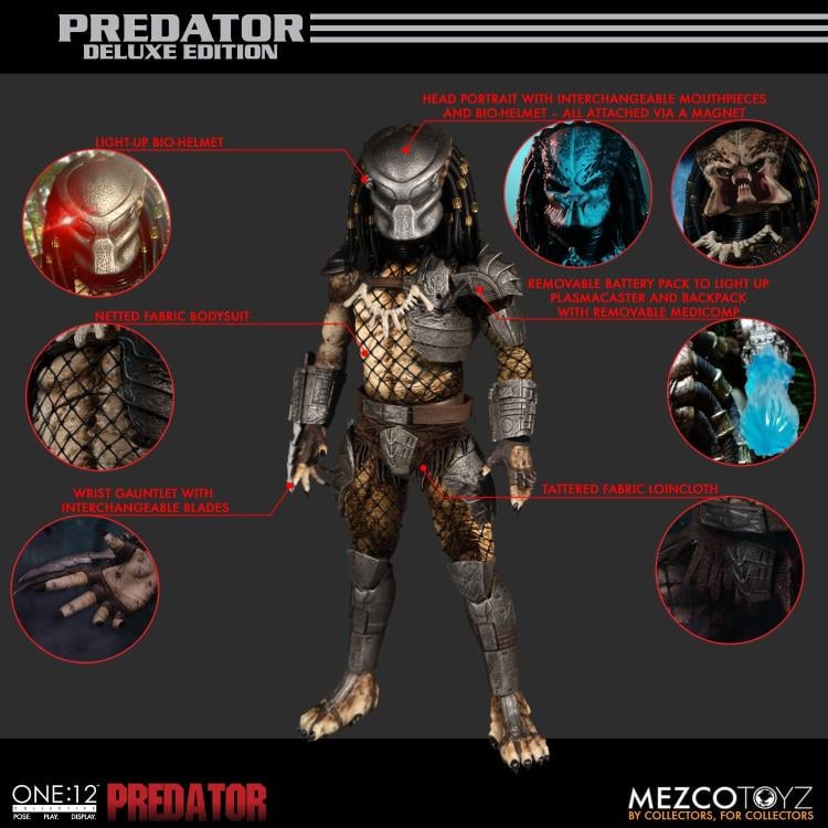 Predator One:12 Collective Predator Deluxe Edition Figure Gallery Image 15