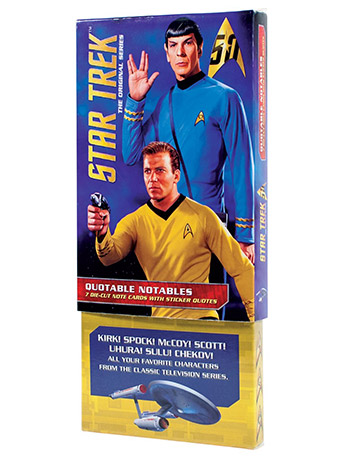 Star Trek Quotable Notables Boxed Card Set Gallery Image 2