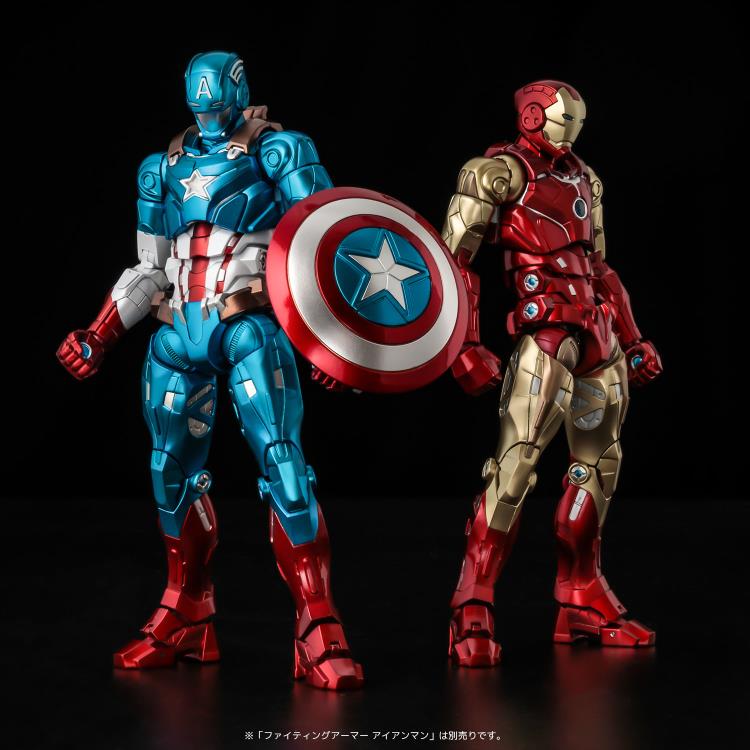 Marvel Fighting Armor Captain America Figure Gallery Image 15