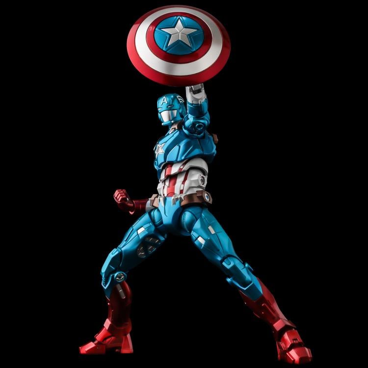 Marvel Fighting Armor Captain America Figure Gallery Image 4