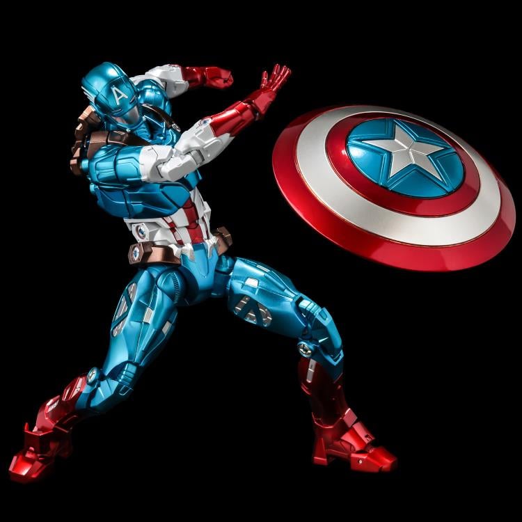 Marvel Fighting Armor Captain America Figure Gallery Image 13