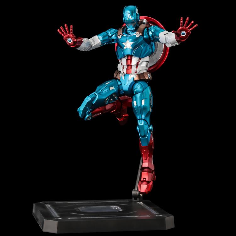 Marvel Fighting Armor Captain America Figure Gallery Image 12
