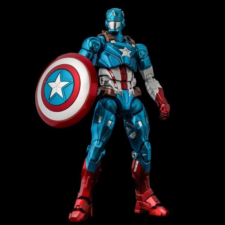 Marvel Fighting Armor Captain America Figure Gallery Image 3