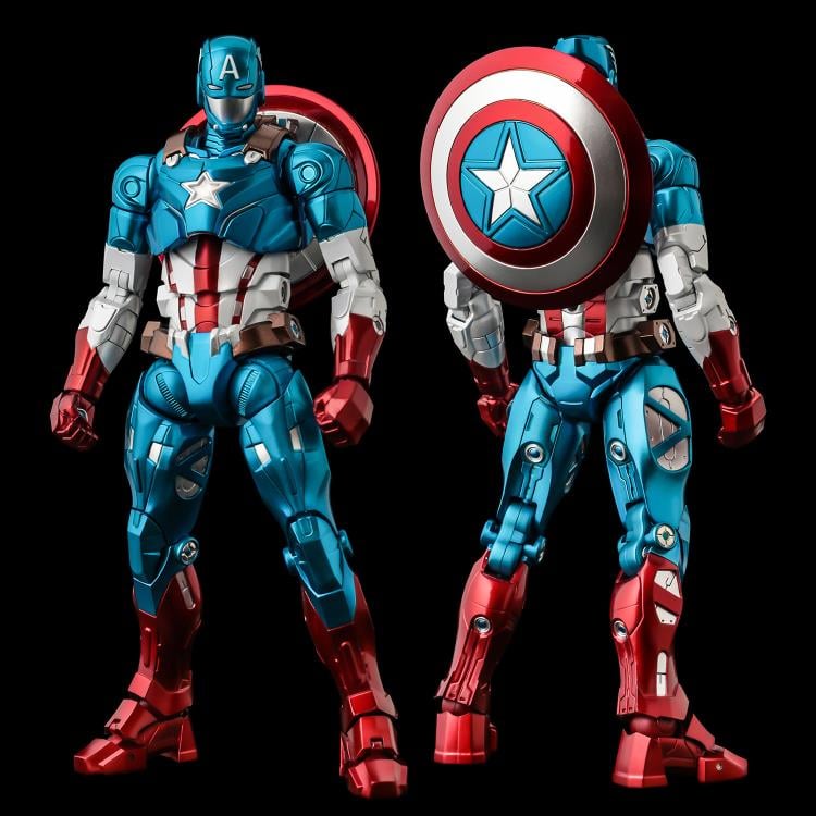 Marvel Fighting Armor Captain America Figure Gallery Image 11