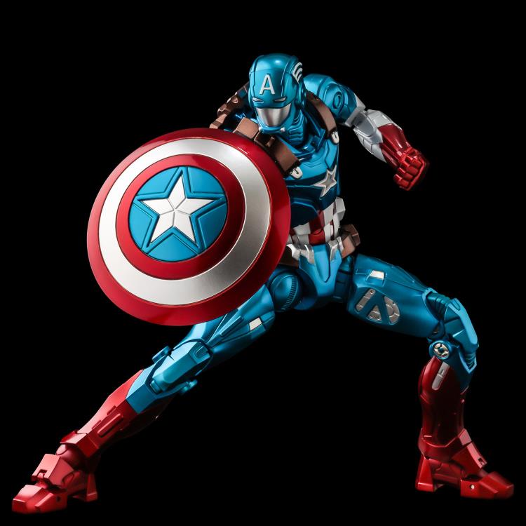 Marvel Fighting Armor Captain America Figure Gallery Image 5