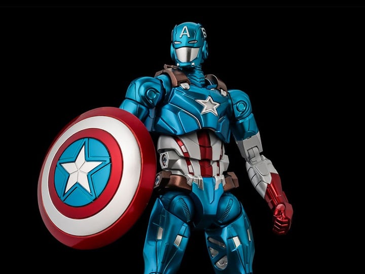 Marvel Fighting Armor Captain America Figure Gallery Image 1