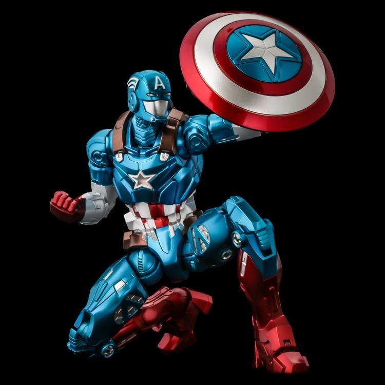 Marvel Fighting Armor Captain America Figure Gallery Image 8