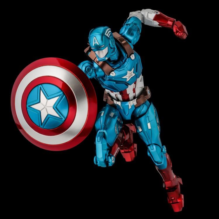 Marvel Fighting Armor Captain America Figure Gallery Image 6