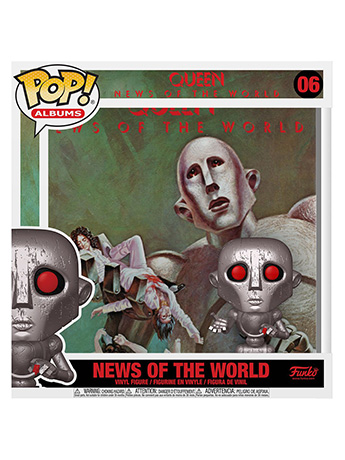 Queen Pop! Albums #06 News of the World (Metallic) Gallery Image 2