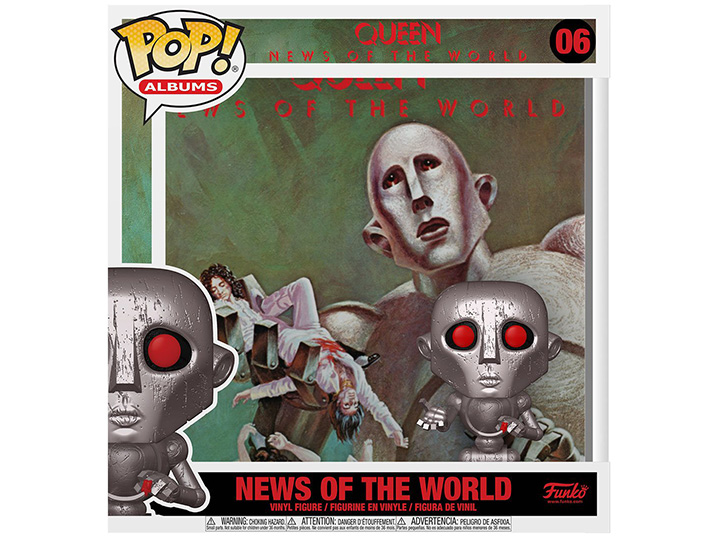 Queen Pop! Albums #06 News of the World (Metallic) Gallery Image 1