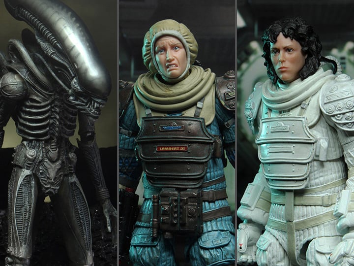 Alien 40th Anniversary Series 16 Set of 3 Figures Gallery Image 1