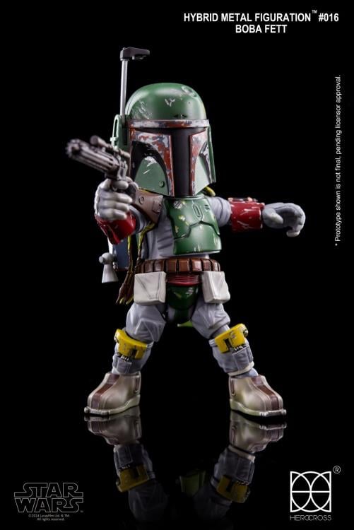 Star Wars Hybrid Metal Figuration #016 Boba Fett Gallery Image 6