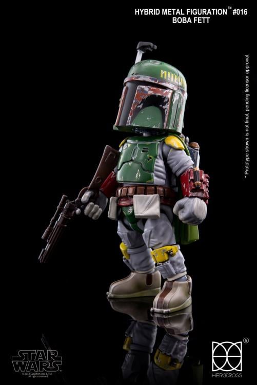 Star Wars Hybrid Metal Figuration #016 Boba Fett Gallery Image 8