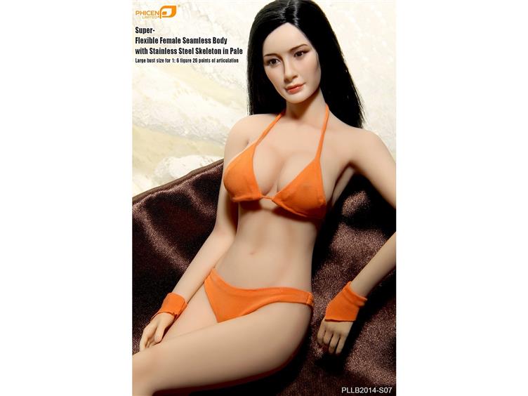 Super-Flexible 1/6 Scale Seamless Female Body (Pale) Gallery Image 3