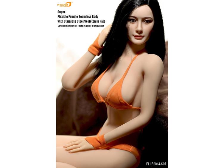 Super-Flexible 1/6 Scale Seamless Female Body (Pale) Gallery Image 4