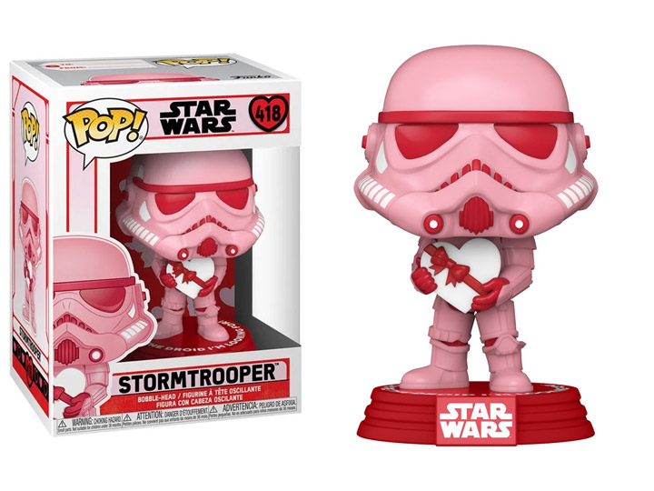 Pop! Star Wars: Valentines - Stormtrooper with Heart Gallery Image 1
