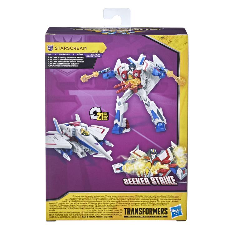 Transformers: Bumblebee Cyberverse Adventures Deluxe Starscream Gallery Image 6