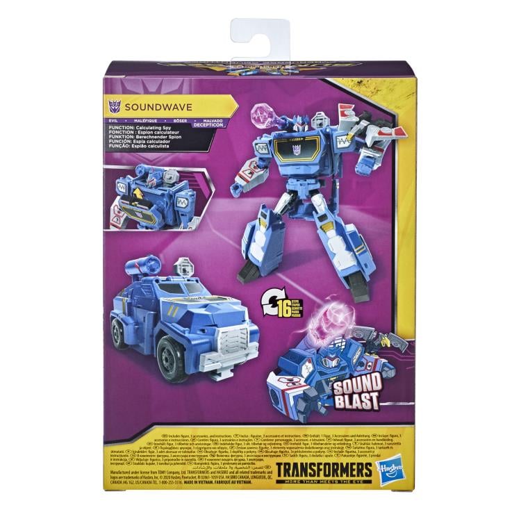 Transformers: Bumblebee Cyberverse Adventures Deluxe Soundwave Gallery Image 6