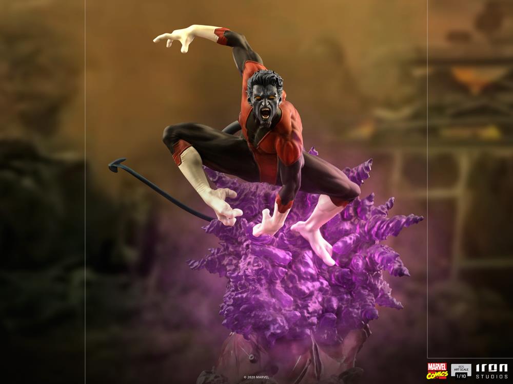 X-Men Battle Diorama Series Nightcrawler 1/10 Art Scale Limited Edition Statue Gallery Image 3