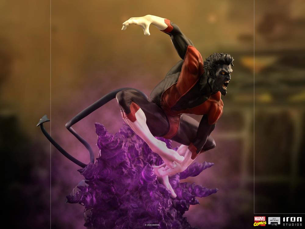 X-Men Battle Diorama Series Nightcrawler 1/10 Art Scale Limited Edition Statue Gallery Image 4