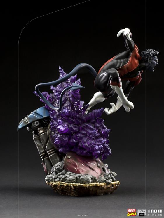 X-Men Battle Diorama Series Nightcrawler 1/10 Art Scale Limited Edition Statue Gallery Image 7